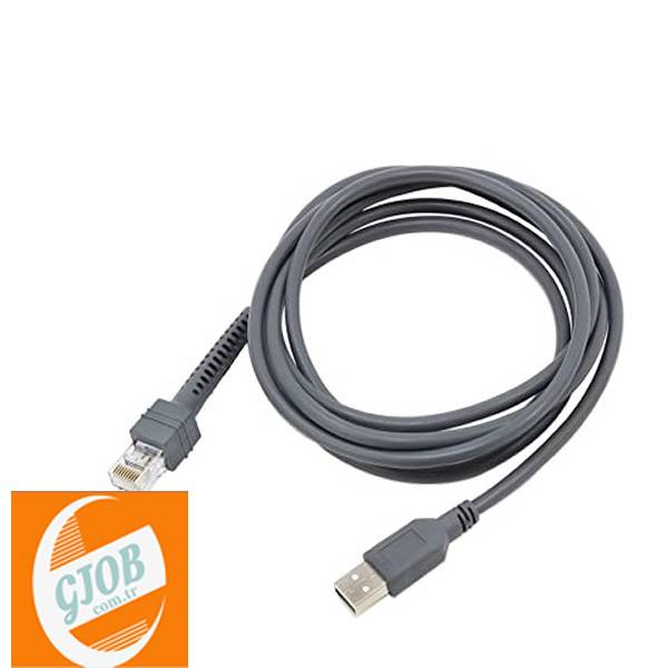 Motorola Zebra LS1203 LS2208 LS4208 LS3008 LS3478 LS3578 CBA-U01-S07ZAR USB Kablo