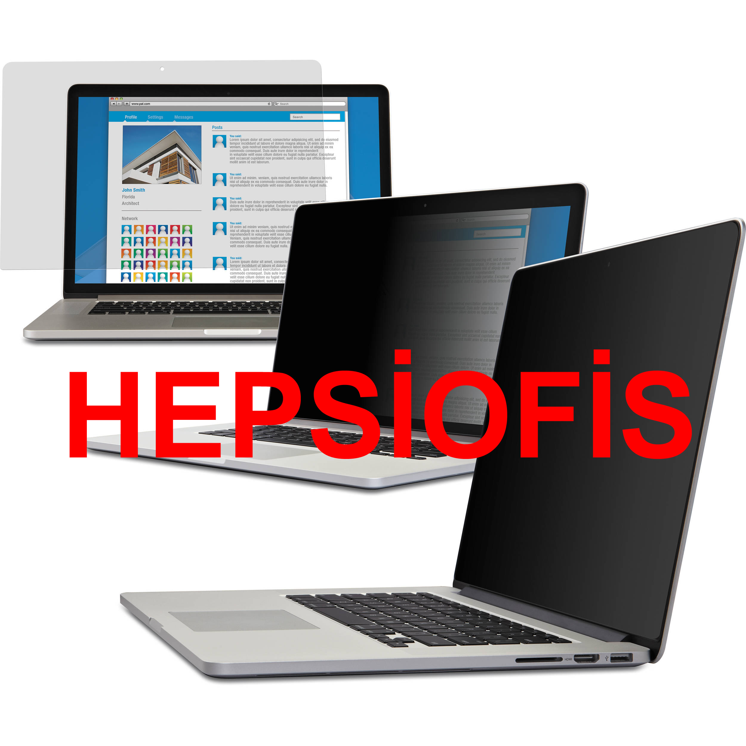 Lenovo ThinkPad L450 Ekran Gizlilik Filtresi  SIFIR ÜRÜN  