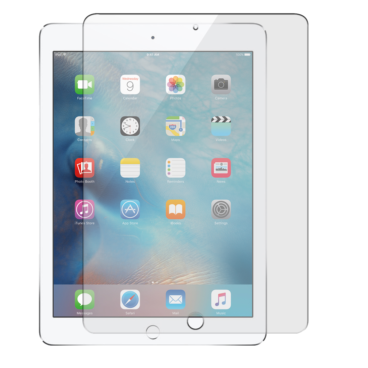 iPad Air Mini Pro 2 3 4 9,7 2017 10.5 Temperli Koruyucu Cam ( 0.33MM TEMPERD GLASS ) 